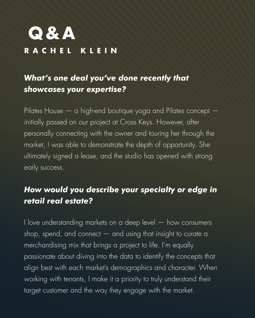 Meet one of our newest Featured Brokers on Brandmarch, @[Rachel  Klein ](null) (image 2)