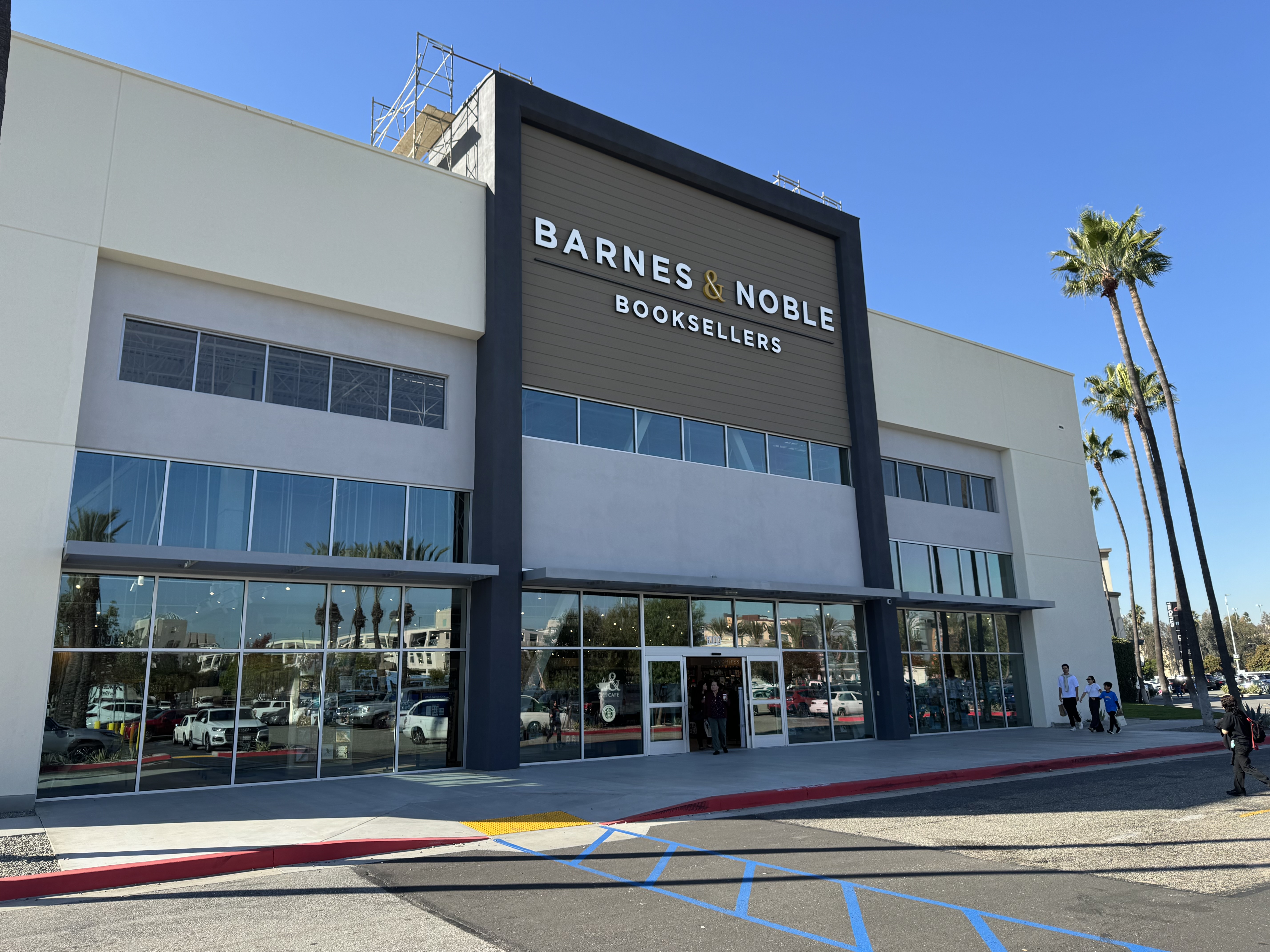 Just completed the opening of two new Barnes and Noble stores in Brea, CA  and Orange, CA.  The new stores are beautiful and performing well right out of the gate.   Books are back!