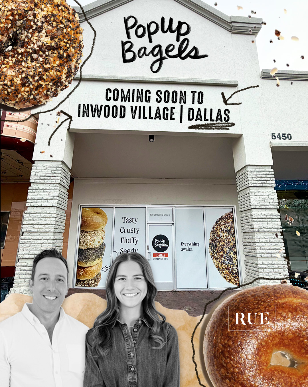 Big news for Dallas! @popupbagels is bringing its first Texas location to @inwoodvillage. Known for redefining the bagel experience, this marks the first of many to the Lone Star State