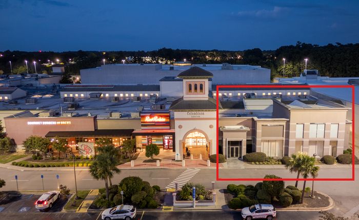 This 15,000-square-foot retail space at Columbiana Centre in Columbia, SC offers a rare flagship opportunity at the main entrance of the market's highest-performing shopping center. Featuring exceptional interior and exterior visibility, the space benefits from prominent exposure to both incoming traffic and on-site shoppers, creating a powerful first impression for any brand. With convenient access from multiple points and a highly functional layout, the suite is well-positioned to accommodate a wide range of retail or service uses. The space is in excellent condition, allowing for a seamless and efficient tenant buildout (image 1)