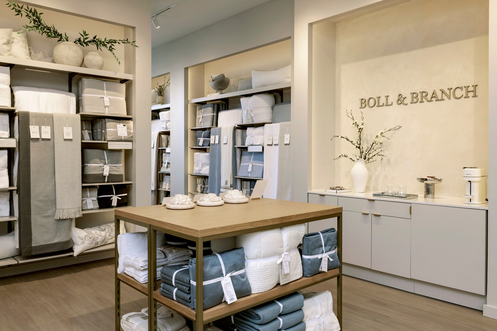 Boll & Branch has opened its doors at wWestfield Old Orchard in Skokie,IL! (image 3)