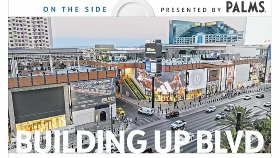 BLVD’s slate of new restaurant openings is featured in The Las Vegas Review-Journals Neon Magazine on July 17, 2026 in the article, “Building Up BLVD: Anticipated Openings at Strip Complex Don’t Stop at In-N-Out.”