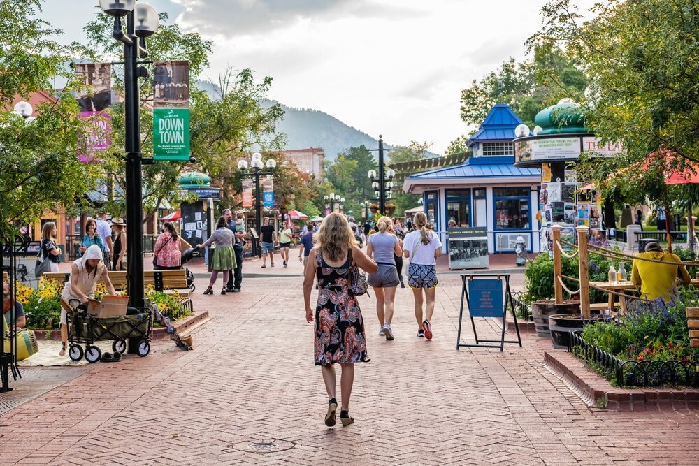 Pearl Street Mall in Boulder, Colo., has impressive retail space opportunities