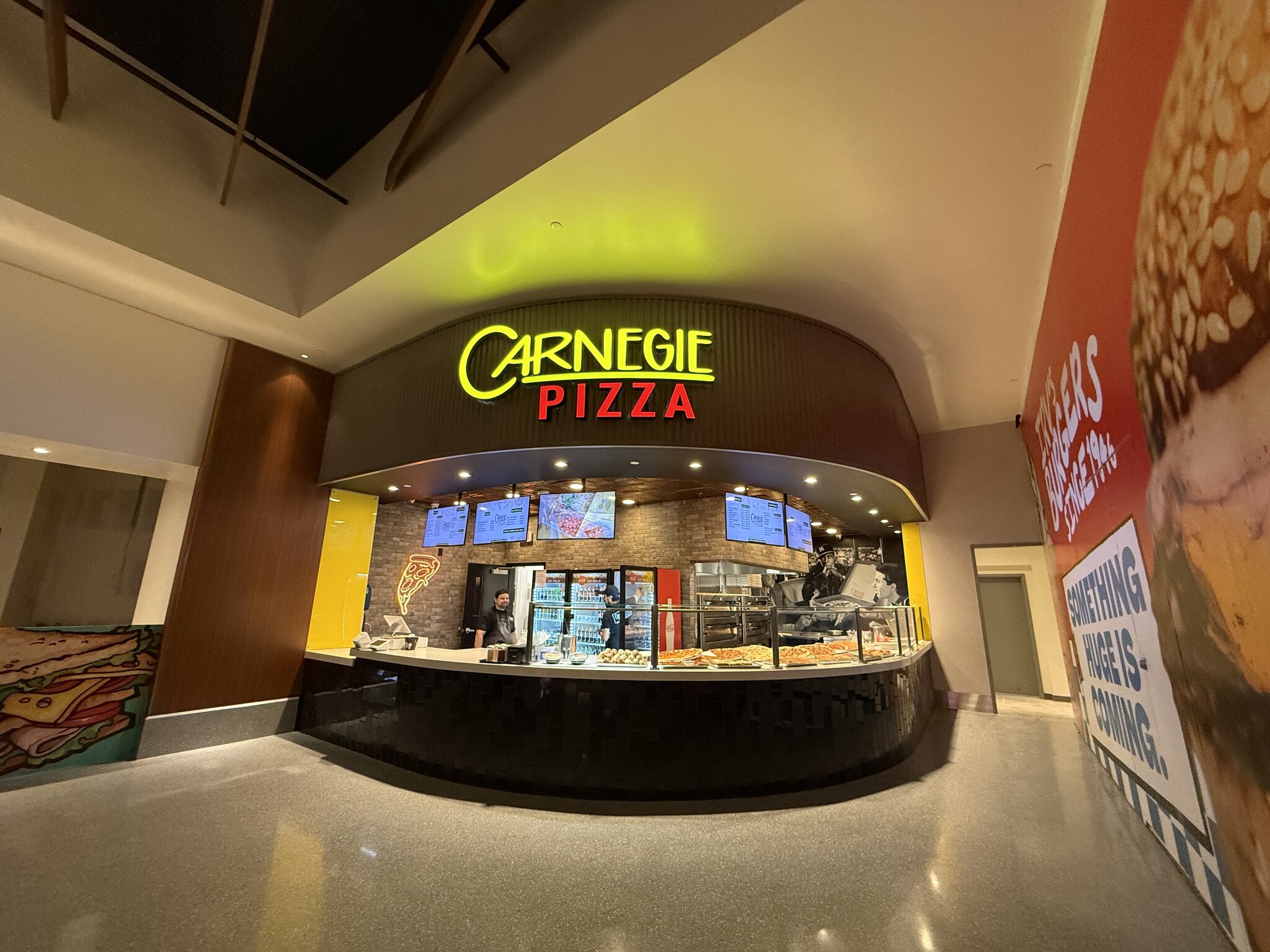 The Miracle Mile Food Hall has recently introduced a host of exciting new dining options. The new dining options include Lobster Me, Carniege Pizza, Dave's Hot Chicken, Tacotarian, and Fat Tuesday! (image 1)