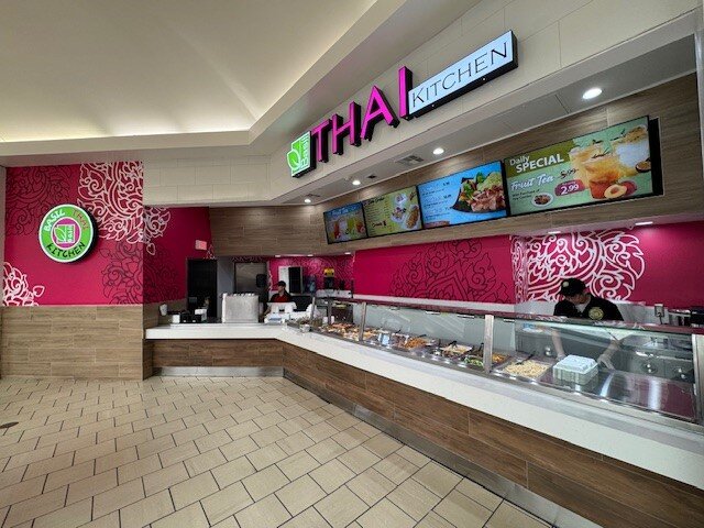 Proud to Welcome Basil Thai Kitchen to Stonewood Center in Downey, CA! This dynamic Thai cuisine brand offers delicious quick serve food & beverages in their vibrant setting. The new Food Court offering is a great addition to the stellar tenant line-up at Stonewood Center