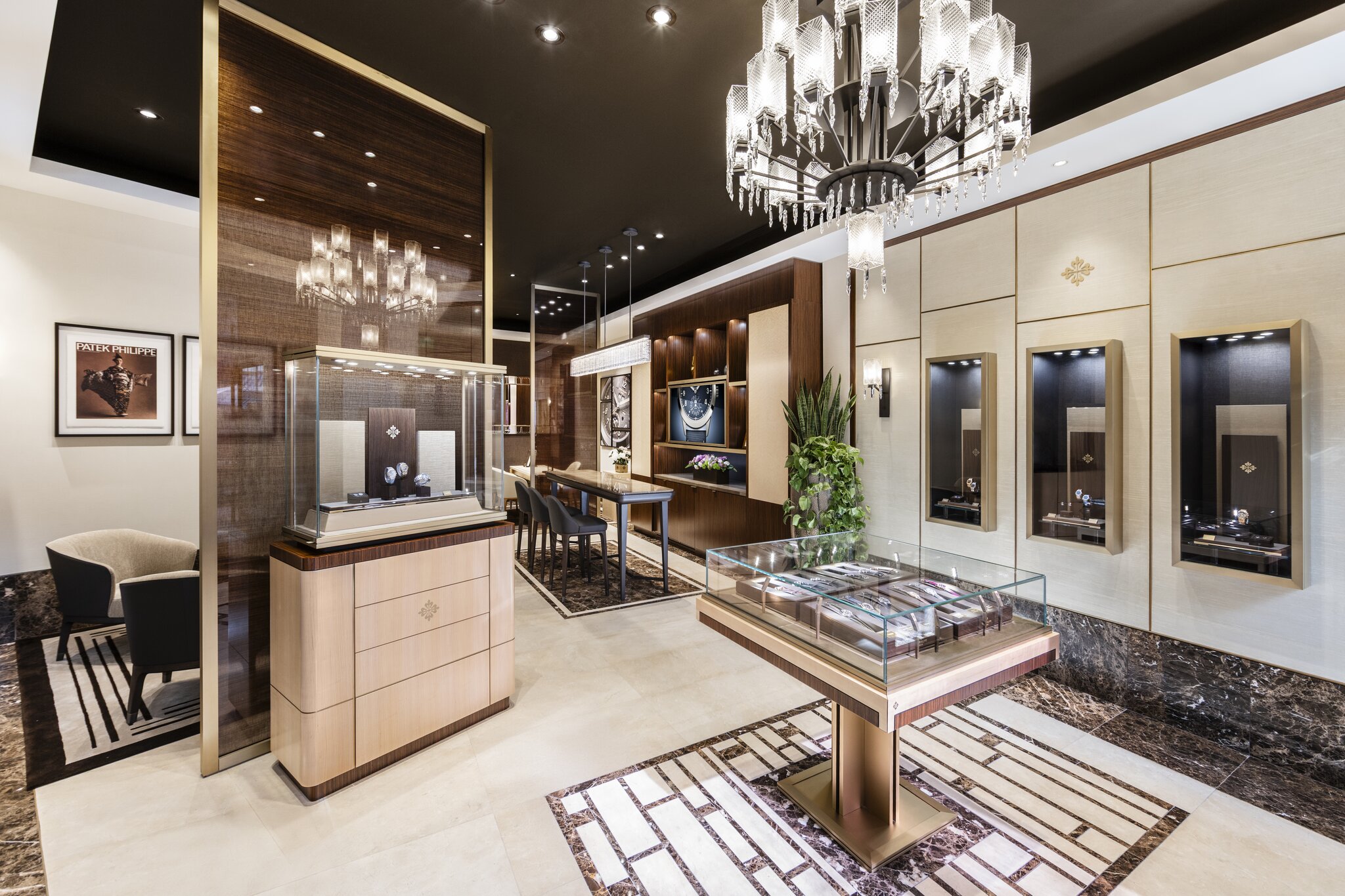 We’re pleased to welcome Genevan luxury watch manufacturer Patek Philippe to our community. Through a collaboration with family-owned fine jewelry retailer and Buckhead Village tenant Brown & Company Jewelers, the opening of the brand’s 1,500-square-foot boutique marks its first Georgia location (image 3)
