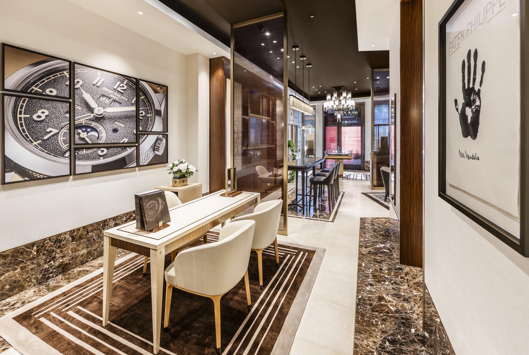We’re pleased to welcome Genevan luxury watch manufacturer Patek Philippe to our community. Through a collaboration with family-owned fine jewelry retailer and Buckhead Village tenant Brown & Company Jewelers, the opening of the brand’s 1,500-square-foot boutique marks its first Georgia location (image 2)