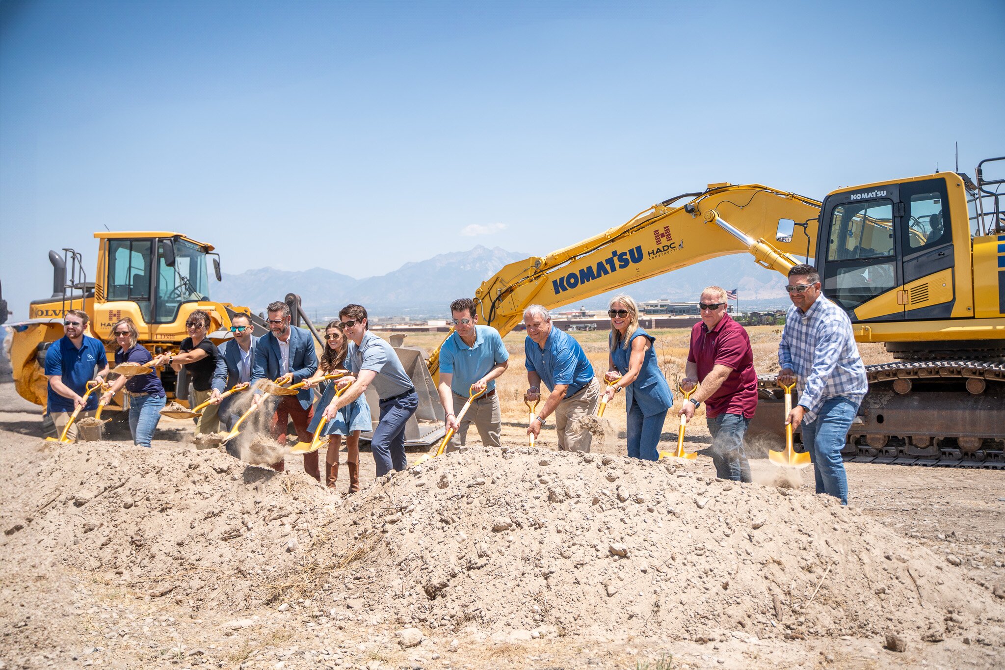 What a moment! Elevated Property Company is thrilled to announce the groundbreaking of "The Commons" at Herriman Towne Center – the first of many