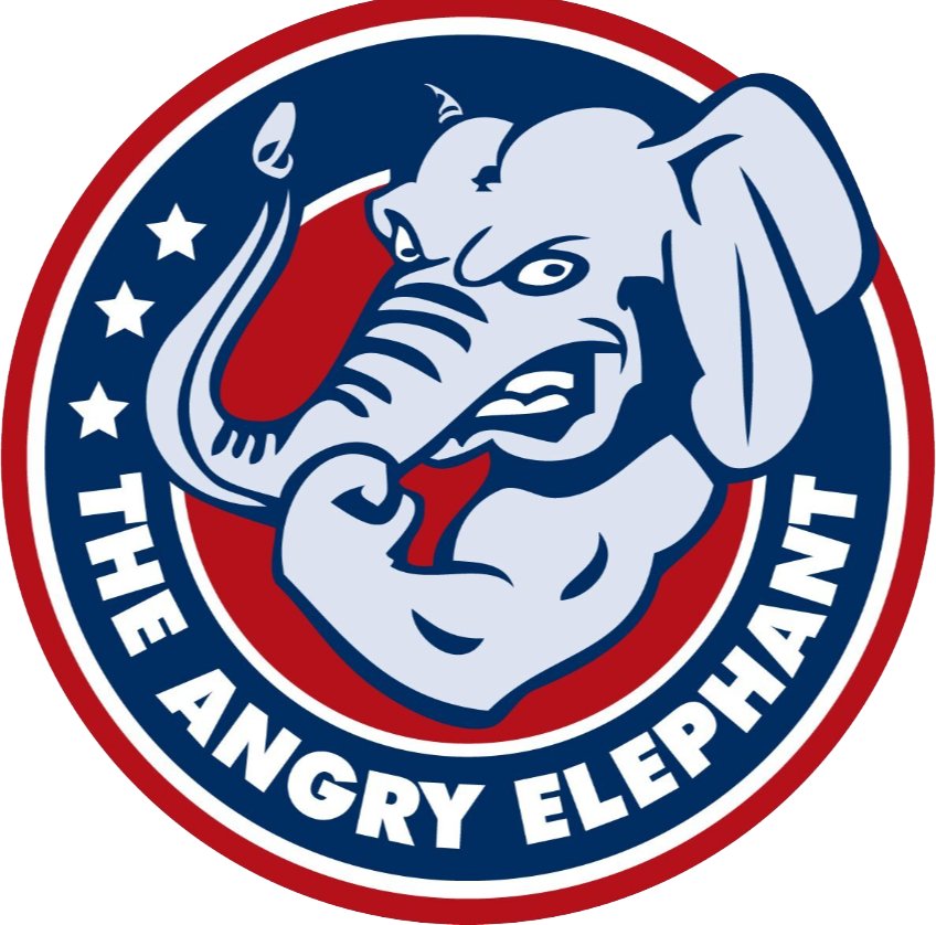 The Angry Elephant logo
