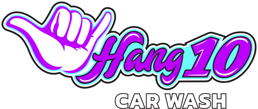 Hang 10 Car Wash logo