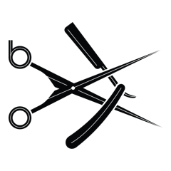 Black Orchid Barbers logo