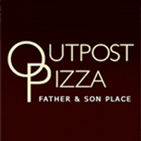 Outpost Pizza logo