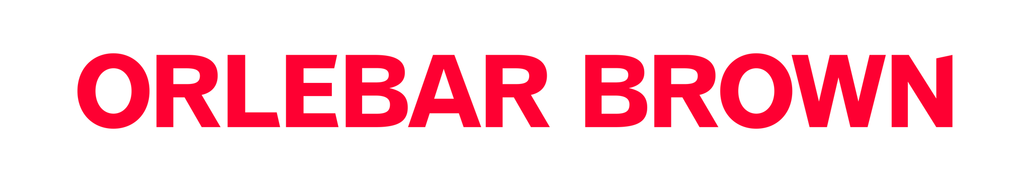 Orlebar Brown logo