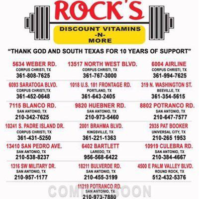 Rock's Discount Vitamins