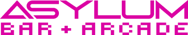 Asylum Bar + Arcade logo