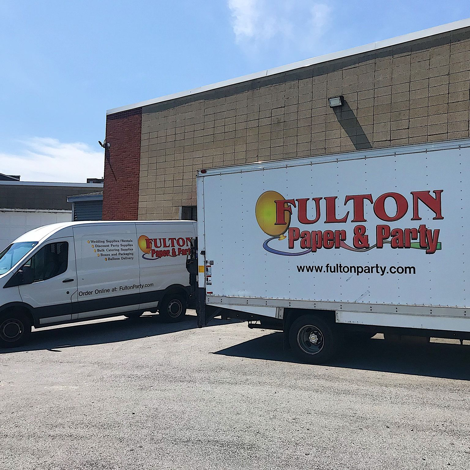 Fulton Paper & Party Supply logo